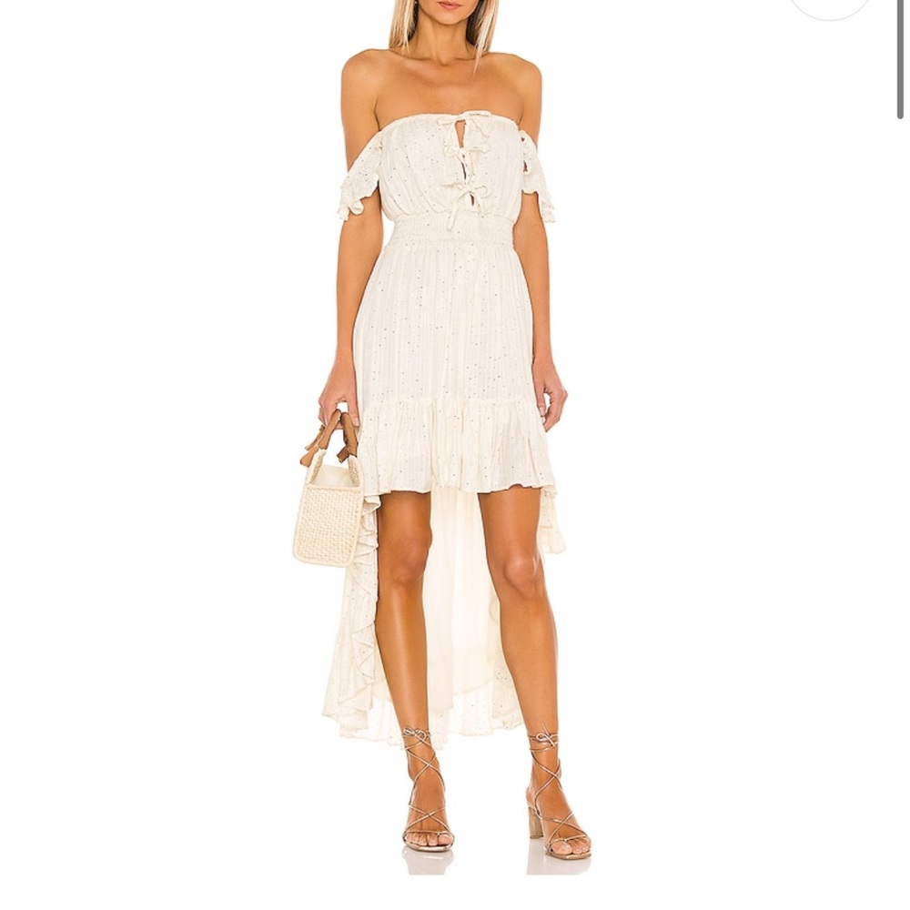 Revolve Sundress Avery Dress in St Barth Coconut (xs/s)
